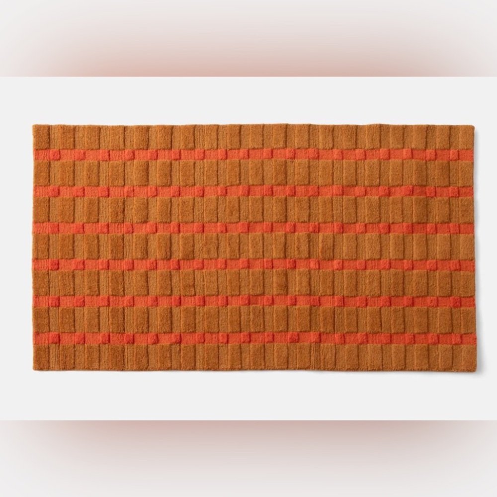NEW Schoolhouse Ashlar Handwoven Wool Rug 3x5